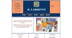 Desktop Screenshot of labirintolibri.com
